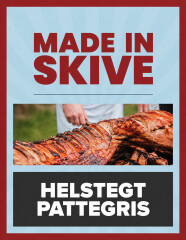 Helstegt pattegris - Made in Skive